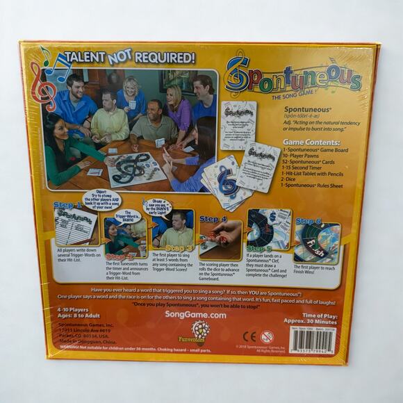 Spontuneous Board Game - Picture 2 of 2